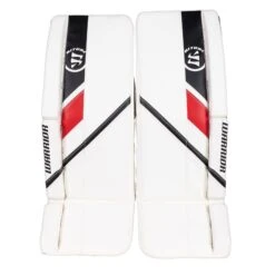 Warrior Ritual G5 Intermediate Goalie Leg Pads -Hockey Equipment warrior leg pads warrior ritual g5 intermediate goalie leg pads white black red 30 1 28766285529154