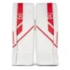 Warrior Ritual G5 Intermediate Goalie Leg Pads -Hockey Equipment warrior leg pads warrior ritual g5 intermediate goalie leg pads white red 30 1 28744343486530